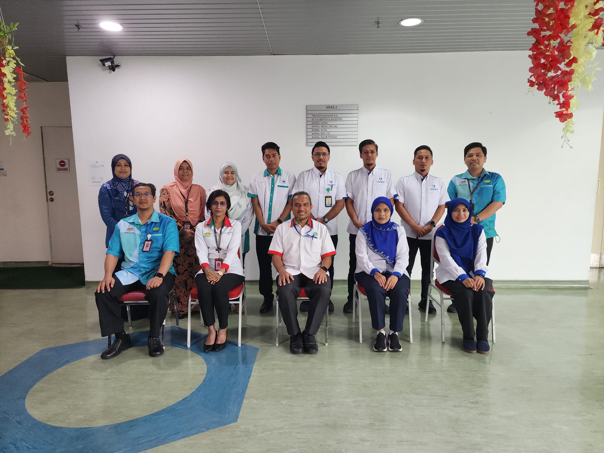 Lawatan Penanda Aras Makmal Berpusat UMPSA Ke Bahagian Kualiti Alam Sekitar, Jabatan Kimia Malaysia, Petaling Jaya.